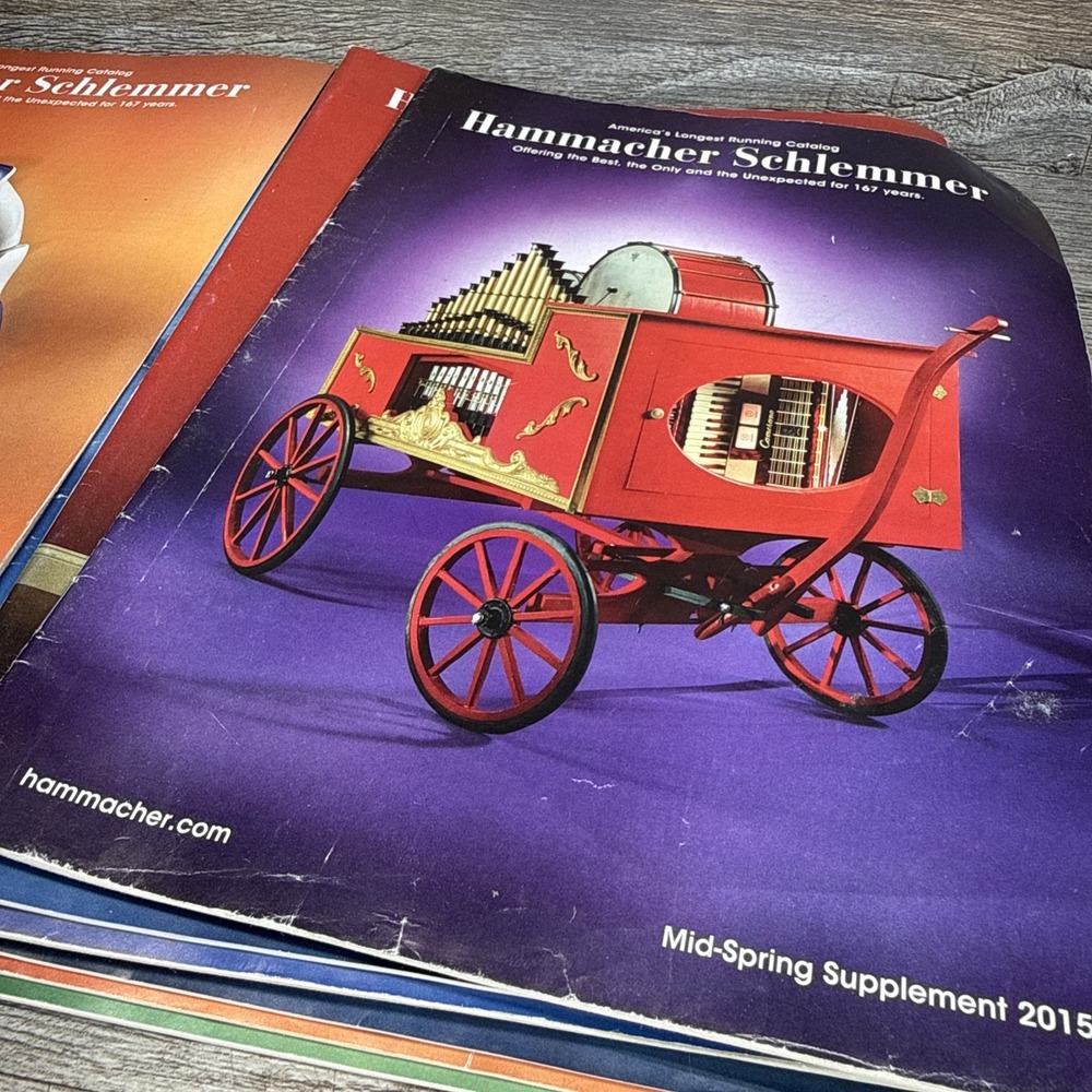 Hammacher Schlemmer Catalogs Lot Of 16 2015 Toys Gifts Mail Order - Picture 10 of 16